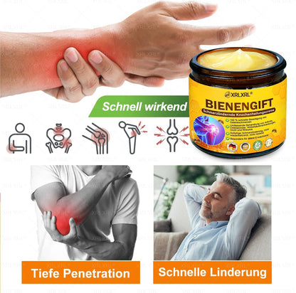 XRLXRL® Bienengift Schmerzstillende Knochenheilungscreme 👩‍⚕️LETZTER TAG 80 % RABATT