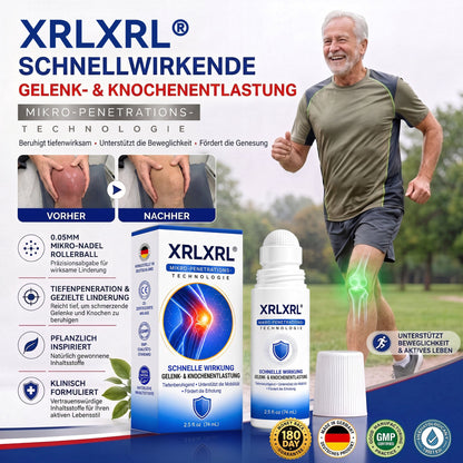 𝑿𝑹𝑳𝑿𝑹𝑳® 0,05 mm Mikronadel-Roller zur Unterstützung von Knochen & Gelenken 🧑‍⚕️🧑‍⚕️  (Für alle Erwachsenen, Frauen & Männer – Umfassende Pflege bei verschiedenen Gelenkbeschwerden)