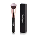 Free Private Label Makeup Brushes Foundation Loose Powder Concealer Blending Brush Pink Beauty Makeup Tool Wholesale Bulk 10pcs