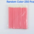Disposable Hollow Rod Lip Brush Portable Beauty Tool Plush Lipstick Brush Lip Gloss Makeup Brush Specialized Makeup Brush