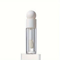 1pc 5ml Lip Gloss Tube Matte Pink Clear Thick Rod Large Brush Head Bottle Makeup Mud Packaging Empty Cosmetic Material Wholesale